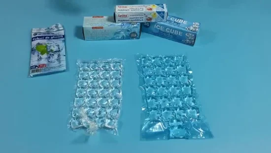Disposable Ice Bag Food Grade Safety Plastic Ice Cube Packaging Bags